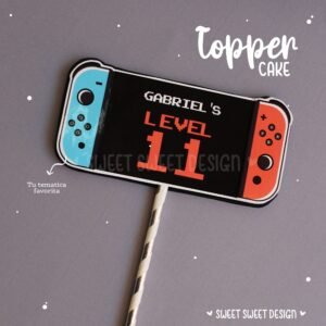 Nintendo Topper Cake
