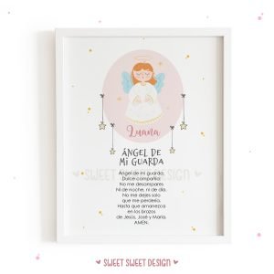 Ángel de la guarda Niña