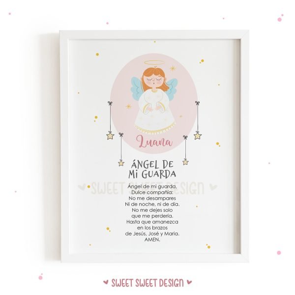 Ángel de la guarda Niña