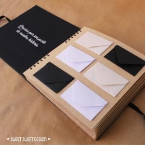 Libro de dedicatorias Negro